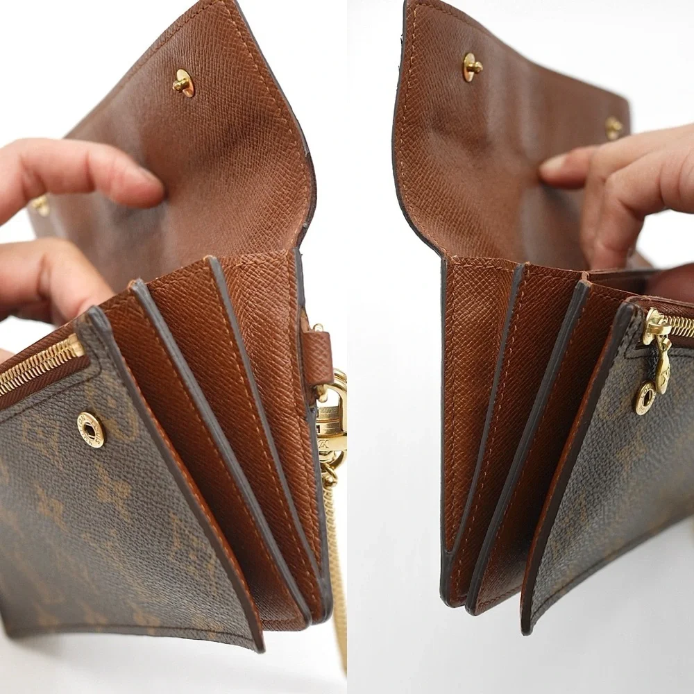 🍓LV Two-Buttons Monogram Wallet - Picture 9 of 13